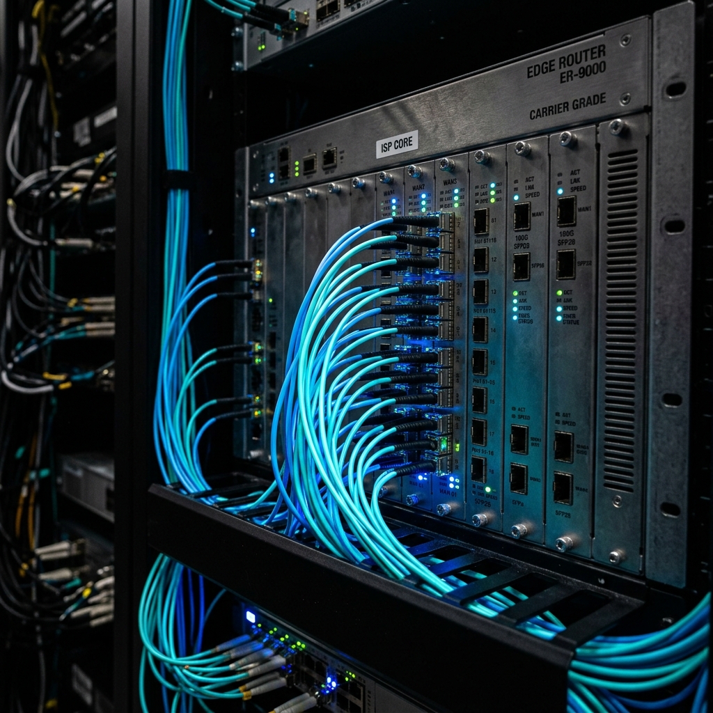 Easy Tech ISP fiber optic infrastructure supply for Rangpur internet service providers