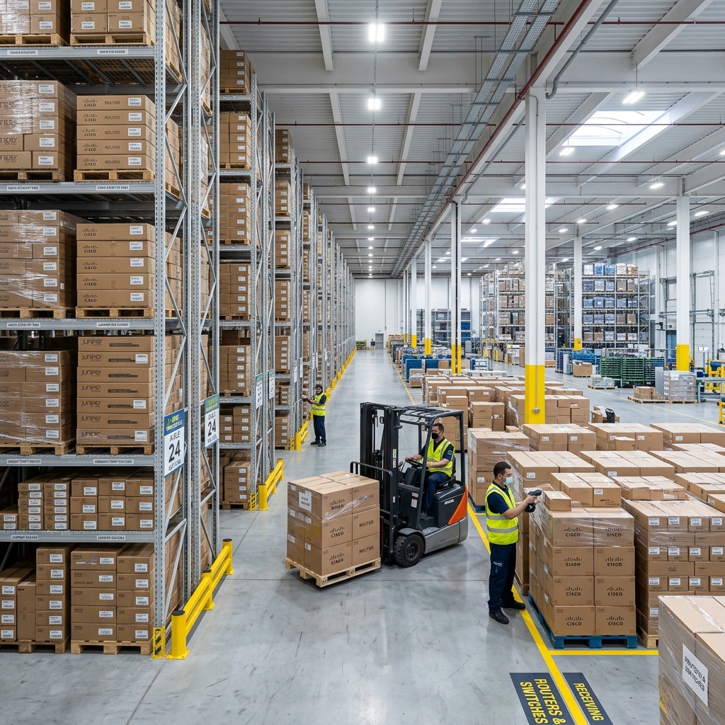 Easy Tech wholesale networking warehouse in Rangpur — bulk routers and switches